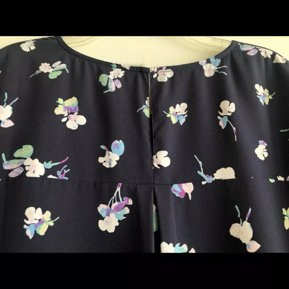 Caslon (Nordstrom) floral print shift dress spring summer sz XL - Picture 11 of 13